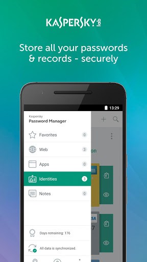 kaspersky password manager generated easily