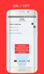 Apk Apps Flash On Call and SMS 1.12 Screenshot 5