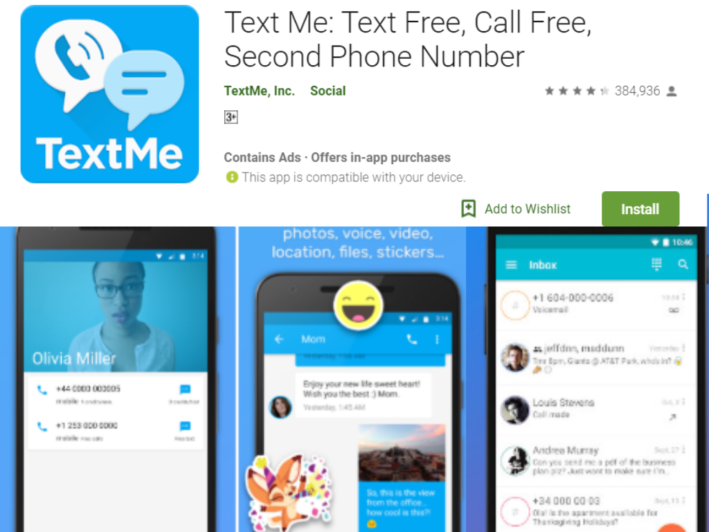 AplikaceText Me pro Android