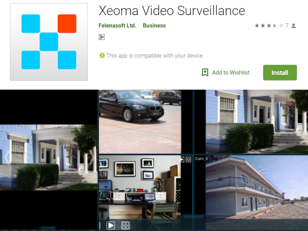 Xeoma Home Security app