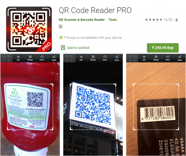 best qr code reader for android 2016