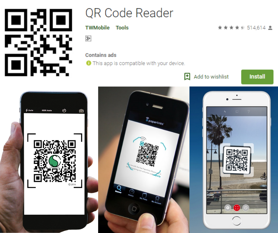 are QR code reader apps native