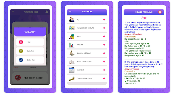 Aptitude Test and Preparation Android App