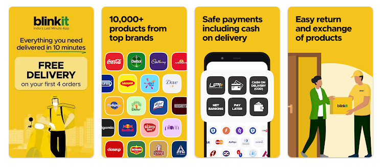 Blinkit – Grocery in 10 Minutes Android App