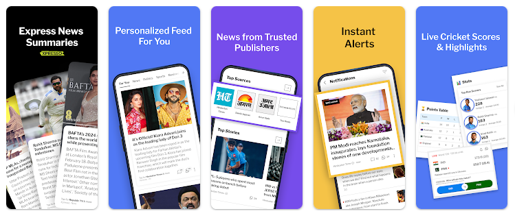 Dailyhunt Xpresso News Cricket Android App