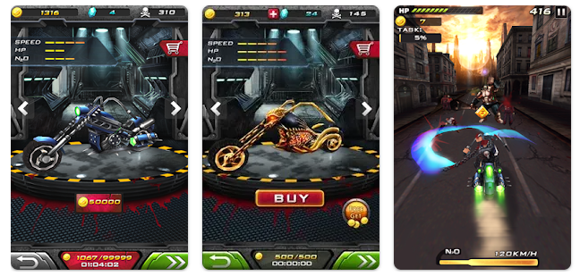 Death Moto 2 - Zombile Killer Android App